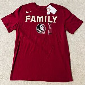 Nike Maroon Family Graphic Tee Florida State University